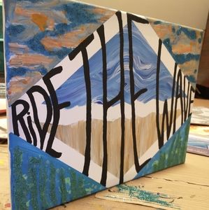 Ride The Wave Canvas